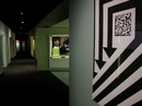 Nauru Elegies, graphic prints featuring data matrix, 2-dimensional bar code