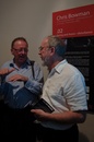 CCS Director, Professor Ernest Edmonds and Mike Leggett (filmmaker and PhD candidate).