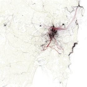 Data Viz Map of Sydney